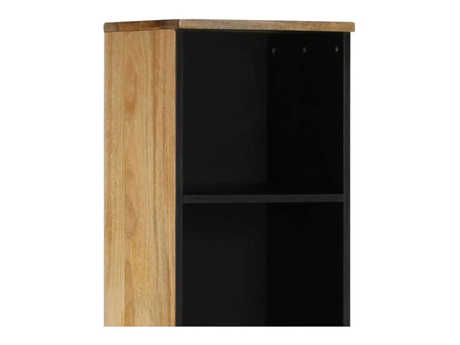 Outlet vidaxl Mueble de baño madera maciza de mango 38x33x160 cm Color natural claro