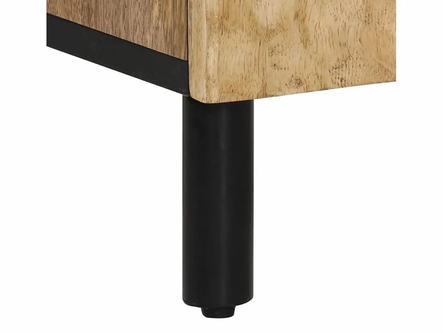Outlet vidaxl Mueble de baño madera maciza de mango 38x33x160 cm Color natural claro