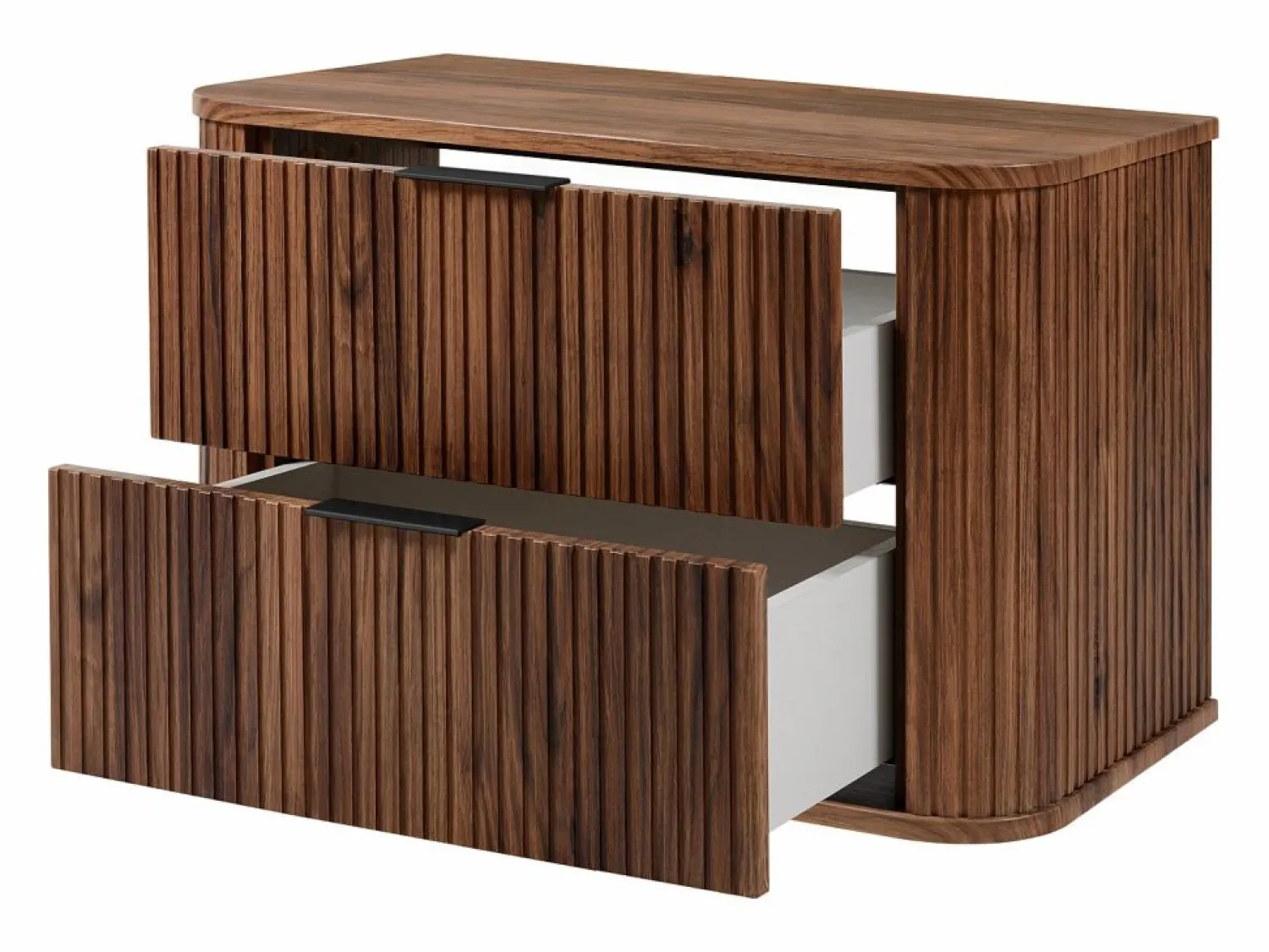 New Mueble de baño para lavabo suspendido, roble nogal, 80,4 x 51,7 x 41,5 cm Marru00f3n