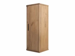 Online Mueble de baño, Roble Craft, tirador negro, 79 x 35,5 x 31,5 cm Mueble De Pared Para Baño