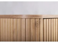Online Mueble de baño, Roble Craft, tirador negro, 79 x 35,5 x 31,5 cm Mueble De Pared Para Baño
