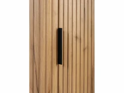 Online Mueble de baño, Roble Craft, tirador negro, 79 x 35,5 x 31,5 cm Mueble De Pared Para Baño
