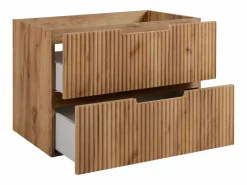 Mueble de baño, roble Craft, 80 x 57 x 46 cm