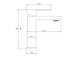 Online Vente-unique Mueble de baño suspendido con lavabo y grifo - Estriado - 120 cm - PAVANI Gris