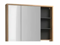 Sale Mueble de baño suspendido + lavabo cuadrado con armario de baño - cuarto de baño - 100 cm - PURNAL Conjunto De Baño