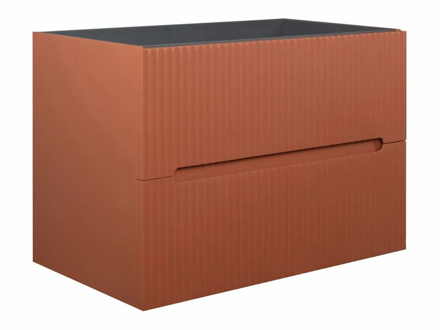 Vente-unique Mueble de baño suspendido de lavabo , 80 cm, PAVANI