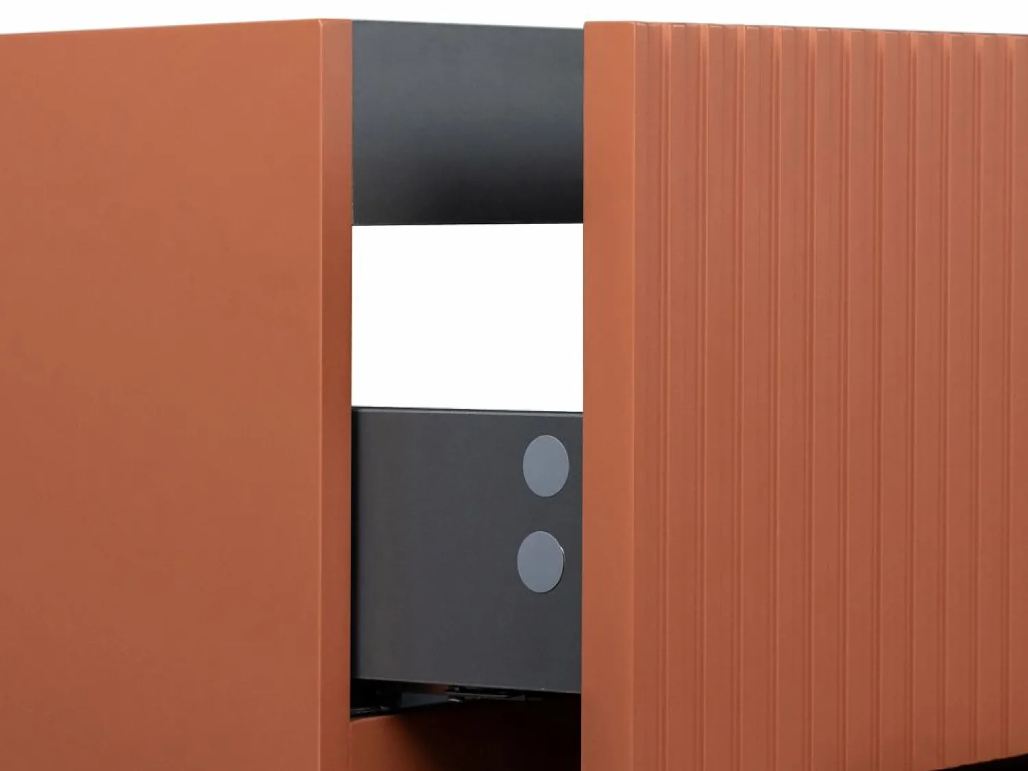 Vente-unique Mueble de baño suspendido de lavabo , 80 cm, PAVANI