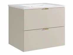 Outlet Mueble de baño suspendido con lavabo encastrado - - 60 cm - LAVENA Mueble De Baño Simple