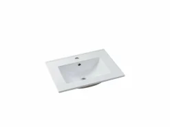 Outlet Mueble de baño suspendido con lavabo encastrado - - 60 cm - LAVENA Mueble De Baño Simple