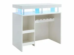 Sale Mueble de bar FABIO - MDF lacado - Leds - 2 huecos Muebles De Bar|Mueble Bar