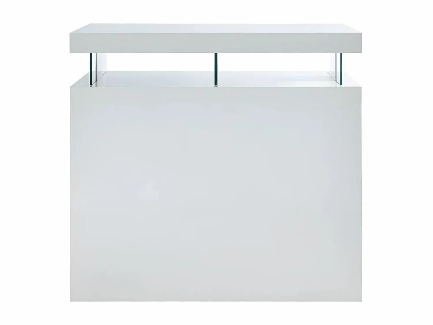 Sale Mueble de bar FABIO - MDF lacado - Leds - 2 huecos Muebles De Bar|Mueble Bar