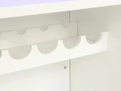 Sale Mueble de bar FABIO - MDF lacado - Leds - 2 huecos Muebles De Bar|Mueble Bar