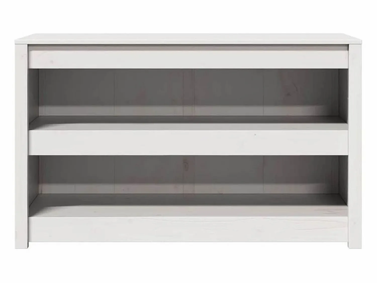 Discount vidaxl Mueble de Cocina 106 x 55 x 64 cm Madera de pino macizo Blanco