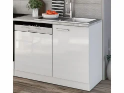 Vicco Mueble de cocina alto brillo/ 270x57.1x81.6 optima
