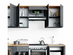 Sale Mueble de cocina gris noble 240x60x81.6 bergamo Cocina Completa