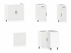 vidaxl Mueble de cocina Kalmar 11 piezas madera contrachapada