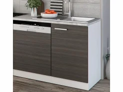 Hot Vicco Mueble de cocina precioso gris/blanco 270x57.1x81.6 optima Gris claro