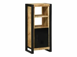 vidaxl Mueble de Cuarto de Baño Marrón Madera de mango maciza