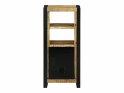 vidaxl Mueble de Cuarto de Baño Marrón Madera de mango maciza