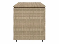 Outlet Mueble de jardín 110x55x60,5 cm resina trenzada Beige