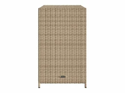 Mueble de jardín 83x45x76 cm resina trenzada