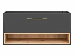 Vente-unique Mueble de lavabo antracita para el cuarto de baño - 120 cm - YANGRA - sin encimera