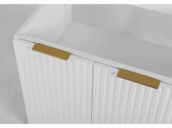 Mueble de lavabo, + tirador dorado, 40 x 57 x 46 cm