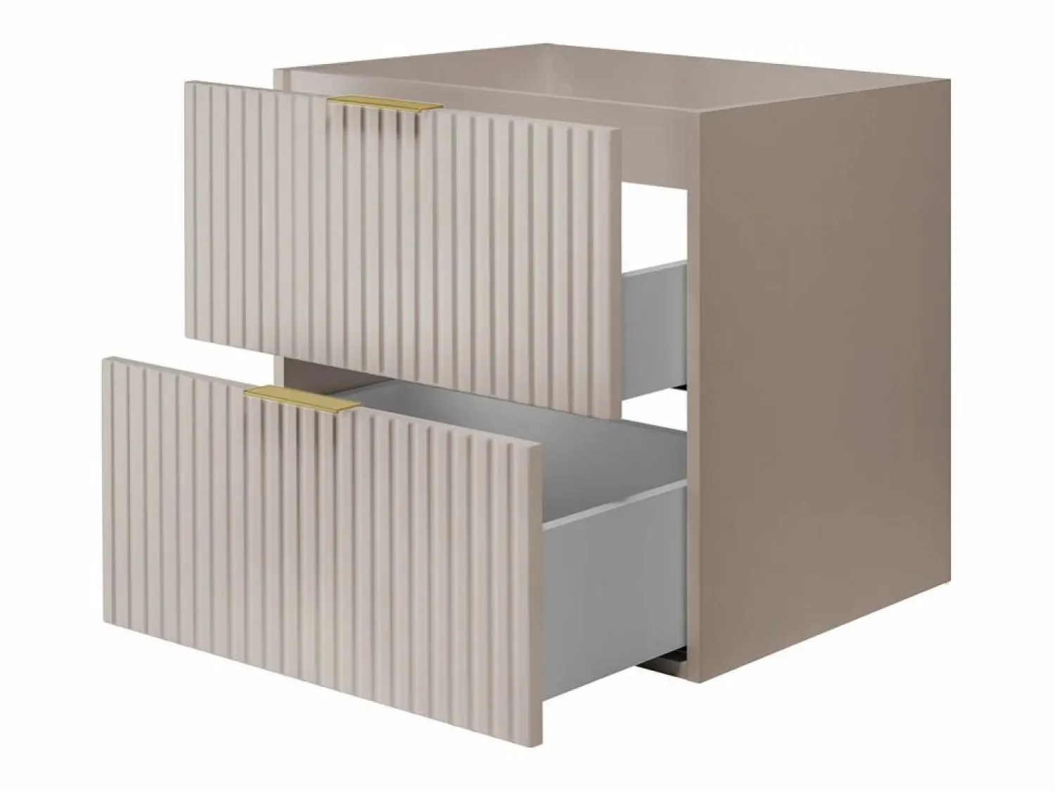 Sale Mueble de lavabo, Cachemira, 60 x 57 x 46 cm, tirador dorado + Encimera Mueble De Pared Para Baño