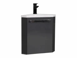 Mueble de lavabo de esquina SKINO