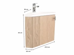 Mueble de lavabo de esquina KODA