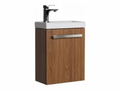 Mueble de lavabo de pared NEVADA con toallero