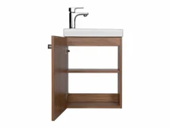 Mueble de lavabo de pared NEVADA con toallero