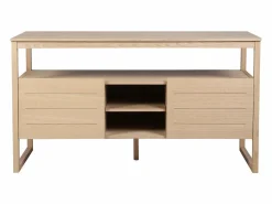 Sale Mueble de lavabo doble de roble ATOLL Mueble De Baño Con Doble Lavabo