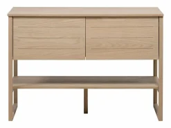 Mueble de lavabo doble de roble ATOLL