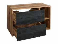 Discount Mueble de lavabo suspendido - cuarto de baño estilo loft - 100 cm - TIKITIKI Mueble De Lavabo