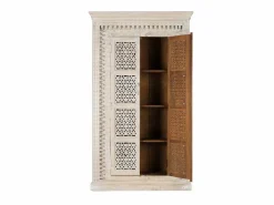 Hot Giner y colomer Mueble de madera de mango decapado Blanco
