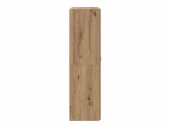 Mueble de oficina con estante, roble artesanal, 60 x 32 x 115 cm