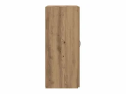 Mueble de oficina con estante, roble artesanal, 60 x 32 x 77,5