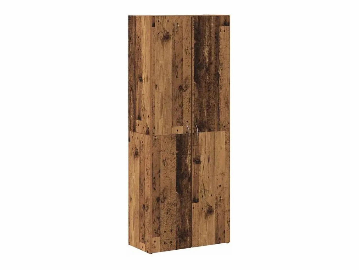 Outlet Mueble de oficina con estantes, 2 piezas, madera antigua, 60 x 32 x 153 cm Armario Oficina