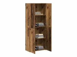 Outlet Mueble de oficina con estantes, 2 piezas, madera antigua, 60 x 32 x 153 cm Armario Oficina