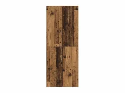Outlet Mueble de oficina con estantes, 2 piezas, madera antigua, 60 x 32 x 153 cm Armario Oficina