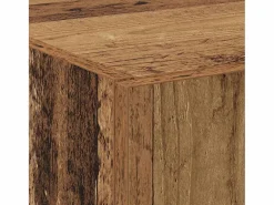Outlet Mueble de oficina con estantes, 2 piezas, madera antigua, 60 x 32 x 153 cm Armario Oficina