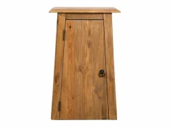 vidaxl Mueble de pared para baño madera maciza de pino 42x23x70 cm