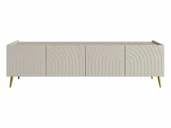 Vente-unique Mueble de TV con 4 puertas - - NORSIM de Pascal Morabito