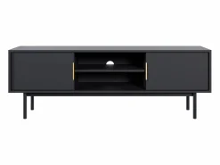 Outlet Mueble de TV con 2 puertas y 2 estantes - - DABRIANA Mueble Tv