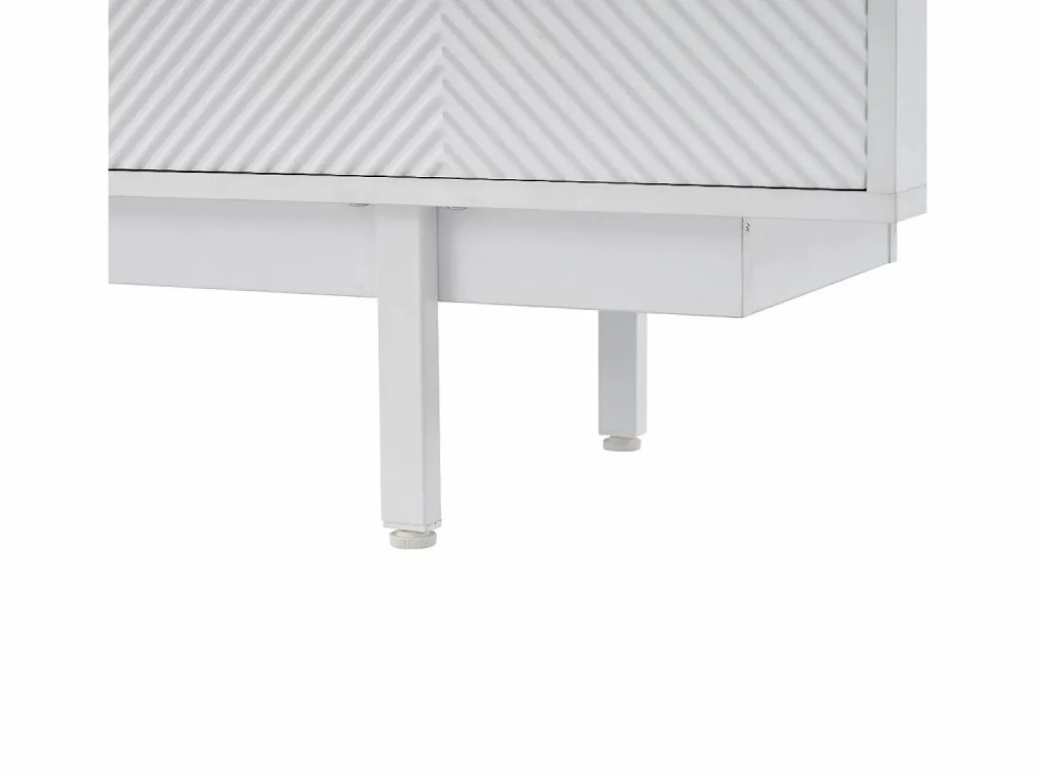 OKWISH Mueble de TV de 200 cm, mueble de TV con 2 puertas y 2 cajones, estilo moderno, para salón y oficina