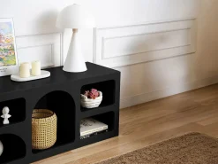 Online Mueble de TV de diseño con 7 estantes - Color: - LUELA Mueble Tv