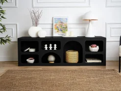Online Mueble de TV de diseño con 7 estantes - Color: - LUELA Mueble Tv