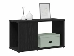 Online Clicnbuy Mueble de TV de madera de roble 60x24x32 cm Negro