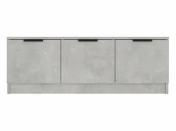 Clicnbuy Mueble de TV madera contrachapada hormigón 102x35x36,5 cm